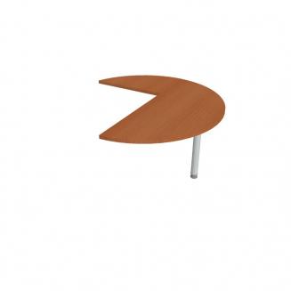 FLEX - Stoly přídavné Stůl jednací pravý napříč 120 cm - FP 22 P N třešeň