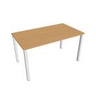 UNI - Stoly jednací rovné Stůl jednací rovný 140 cm - UJ 1400 buk