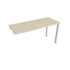 UNI - Stoly přídavné řetězící rovné Stůl pracovní 140 cm hl60 k řetězení - UE 1400 R akát