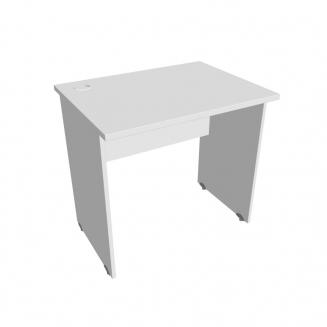 GATE - Stoly pracovní rovné Kancelářský stůl rovný 80 cm hl60 - GE 800 bílá