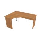 Zdroj prázdnej Kancelářský stůl ergo pravý 160x120 cm - GEV 60 P olše