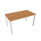 UNI - Stoly pracovní rovné Stůl pracovní rovný 140 cm - US 1400 olše