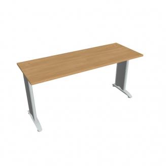 FLEX - Stoly pracovní rovné Stůl pracovní rovný 160 cm hl60 - FE 1600 dub