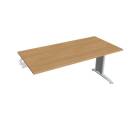 FLEX - Stoly pracovní rovné Stůl pracovní řetěz rovný 160 cm - FS 1600 R dub