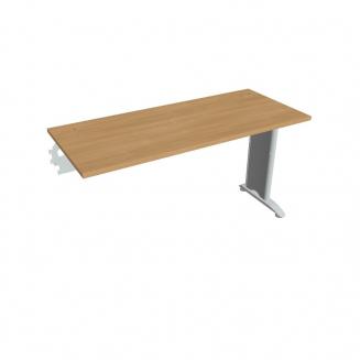 FLEX - Stoly pracovní rovné Stůl pracovní řetěz rovný 140 cm hl60 - FE 1400 R dub