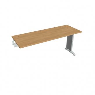 FLEX - Stoly pracovní rovné Stůl pracovní řetěz rovný 160 cm hl60 - FE 1600 R dub