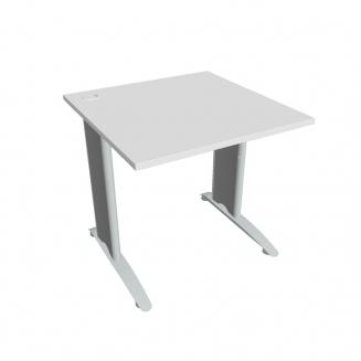FLEX - Stoly pracovní rovné Stůl pracovní rovný 80 cm - FS 800 bílá
