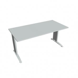 FLEX - Stoly pracovní rovné Stůl pracovní rovný 160 cm - FS 1600 Šedá