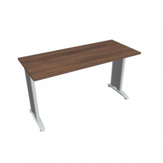 FLEX - Stoly pracovní rovné Stůl pracovní rovný 140 cm hl60 - FE 1400 ořech
