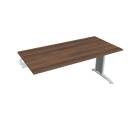 FLEX - Stoly pracovní rovné Stůl pracovní řetěz rovný 160 cm - FS 1600 R ořech