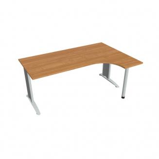 FLEX - Stoly pracovní tvarové Stůl ergo levý 180x120 cm - FE 1800 L olše