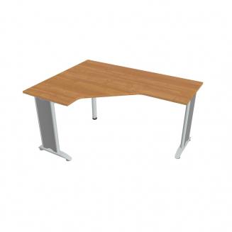 FLEX - Stoly pracovní tvarové Stůl ergo pravý 160x120 cm - FEV 60 P olše