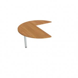 FLEX - Stoly přídavné Stůl jednací levý napříč 120 cm - FP 22 L N olše
