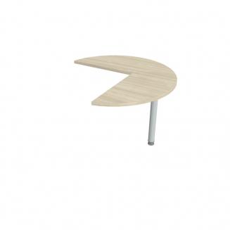 FLEX - Stoly přídavné Stůl jednací pravý 100 cm - FP 21 P akát