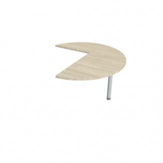FLEX - Stoly přídavné Stůl jednací pravý podél 120 cm - FP 22 P P akát
