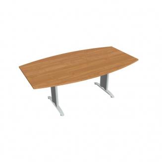 FLEX - Stoly pracovní rovné Stůl jednací sud 200 cm - FJ 200 olše