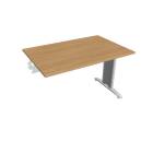 FLEX - Stoly pracovní rovné Stůl jednací řetězící rovný 120 cm - FJ 1200 R dub