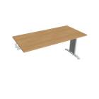 FLEX - Stoly pracovní rovné Stůl jednací řetězící rovný 160 cm - FJ 1600 R dub