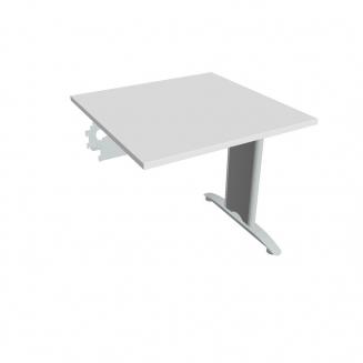 FLEX - Stoly pracovní rovné Stůl jednací řetězící rovný 80 cm - FJ 800 R bílá