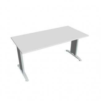 FLEX - Stoly pracovní rovné Stůl jednací rovný 160 cm - FJ 1600 bílá