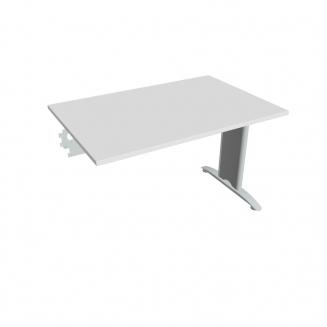 FLEX - Stoly pracovní rovné Stůl jednací řetězící rovný 120 cm - FJ 1200 R bílá