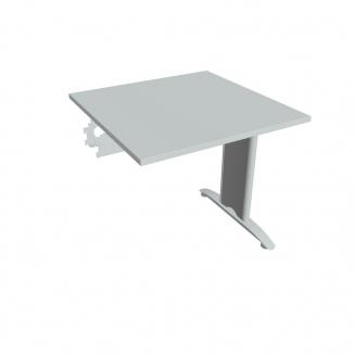 FLEX - Stoly pracovní rovné Stůl jednací řetězící rovný 80 cm - FJ 800 R Šedá