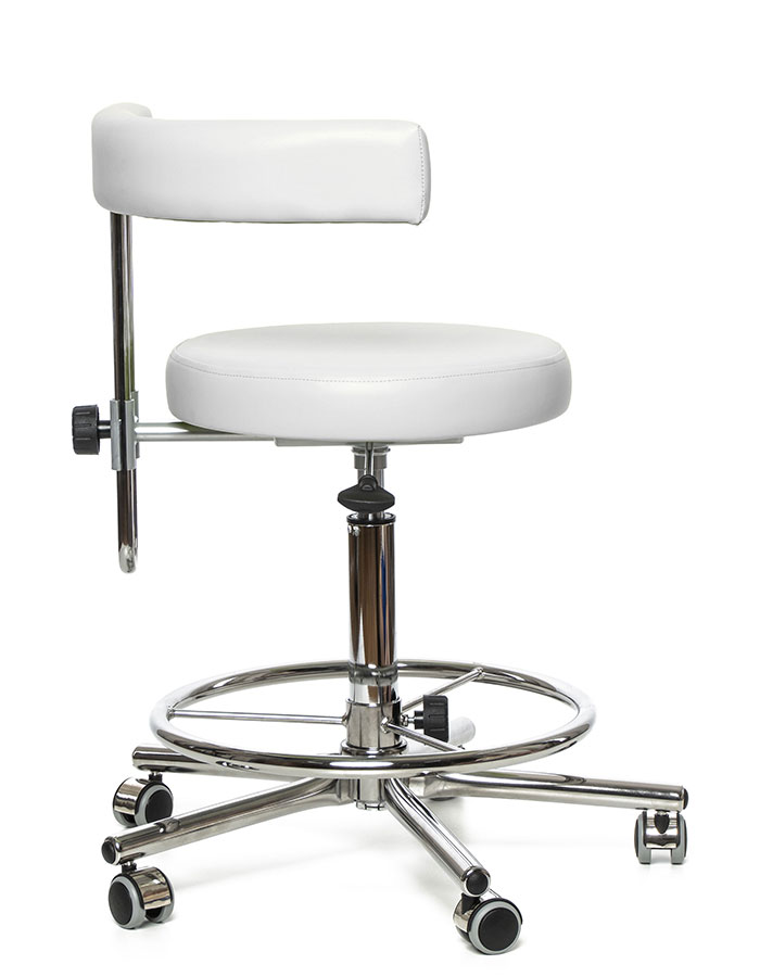 Ordinační židle Dental CH bílá