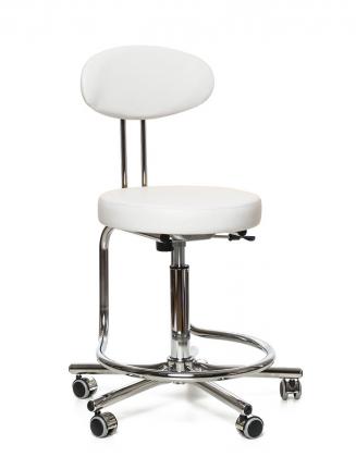 Ordinační stolička KOVONAX Ordinační židle Formex bílá
