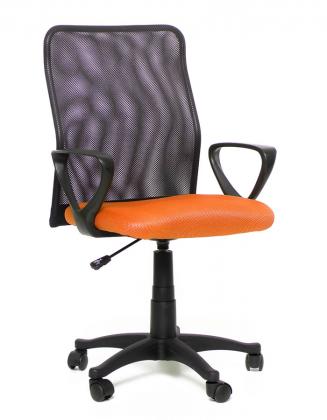 Dětské židle Autronic Kancelářská židle KA-B047 oranžová