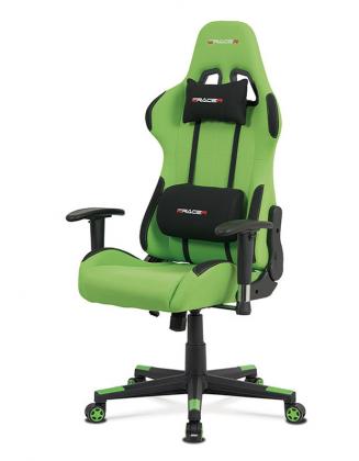Kancelářské židle Autronic Herní křeslo e-racer KA-F05 zelené