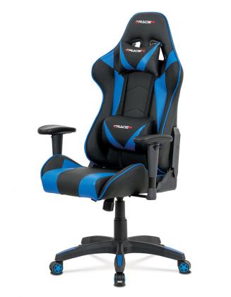 Kancelářské židle Autronic Herní křeslo e-racer Mika modré