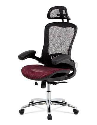 Kancelářské židle Autronic Kancelářská židle KA-A185 červená