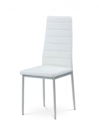 Moderní jídelní židle Autronic Jídelní židle DCL-117 bílá