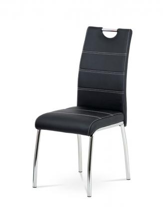 Moderní jídelní židle Autronic Jídelní židle HC-484 černá