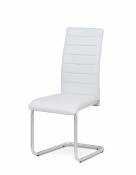 Moderní jídelní židle Autronic Jídelní židle DCL-102 bílá