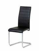 Moderní jídelní židle Autronic Jídelní židle DCL-102 černá