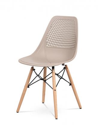 Moderní jídelní židle Autronic Jídelní židle CT-521 béžová