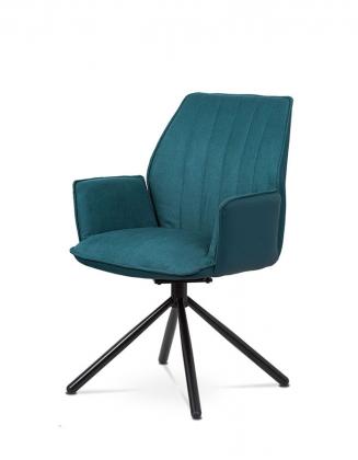 Moderní jídelní židle Autronic Jídelní židle HC-399 modrá