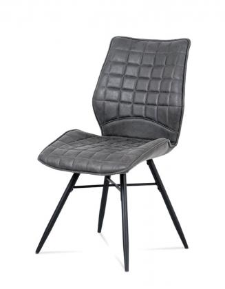 Moderní jídelní židle Autronic Jídelní židle HC-444 šedá