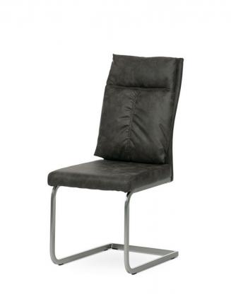 Moderní jídelní židle Autronic Jídelní židle DCH-459 šedá