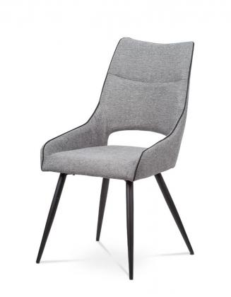 Moderní jídelní židle Autronic Jídelní židle HC-021 šedá