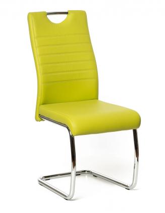 Moderní jídelní židle Autronic Jídelní židle DCL-418 zelená