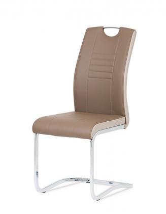 Moderní jídelní židle Autronic Jídelní židle DCL-406 hnědá