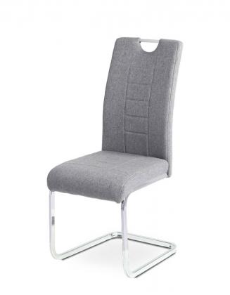 Moderní jídelní židle Autronic Jídelní židle DCL-404 šedá