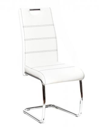 Moderní jídelní židle Autronic Jídelní židle HC-481 bílá
