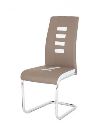 Moderní jídelní židle Autronic Jídelní židle DCL-961 béžová