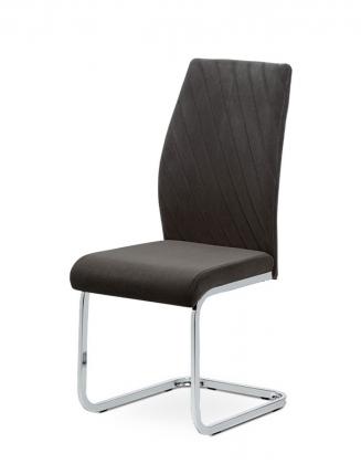 Moderní jídelní židle Autronic Jídelní židle DCL-442 šedá
