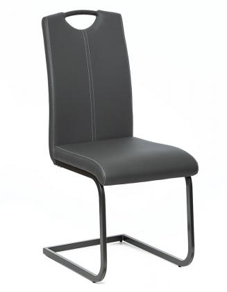 Moderní jídelní židle Autronic Jídelní židle DCL-613 šedá