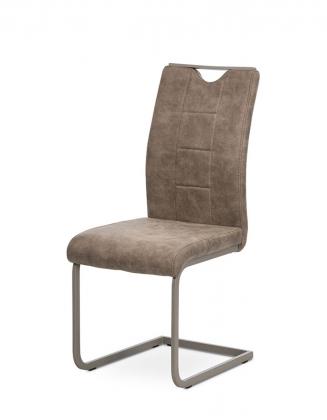 Moderní jídelní židle Autronic Jídelní židle DCL-412 béžová