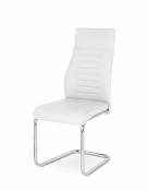 Moderní jídelní židle Autronic Jídelní židle HC-955 bílá